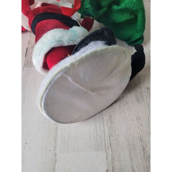 Annalee 1989 AS IS santa claus 16" large toy sack bag Xmas figure - Picture 15 of 16